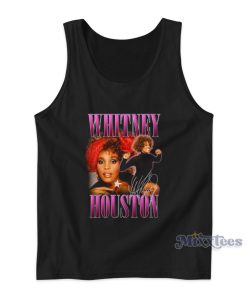 Whitney Houston Vintage Tank Top for Unisex Whitney Houston Vintage Tank Top for Unisex