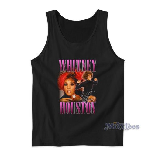 Whitney Houston Vintage Tank Top for Unisex