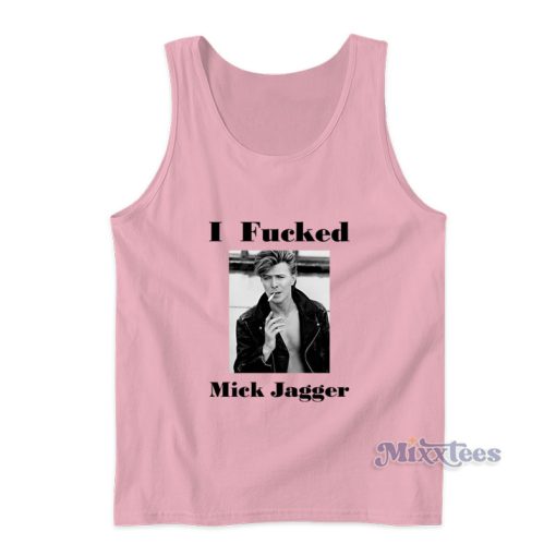 Who The Fuck Is Mick Jagger Tank Top