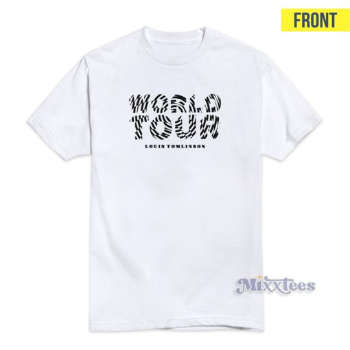 World Tour Eye Louis Tomlinson T-Shirt For Unisex