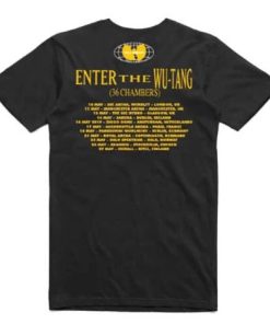 Wutang Clan Gods of Rap Tour 2019 T shirt 3