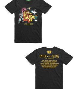 Wutang Clan Gods of Rap Tour 2019 T shirt 4