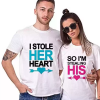 i stole her heart so i’m stealing his T-Shirt Couple