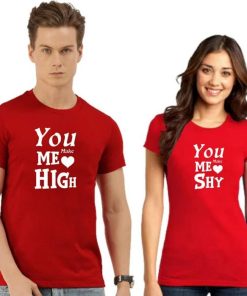 you make me love high love shy TSHIRT COUPLE you make me love high love shy TSHIRT COUPLE