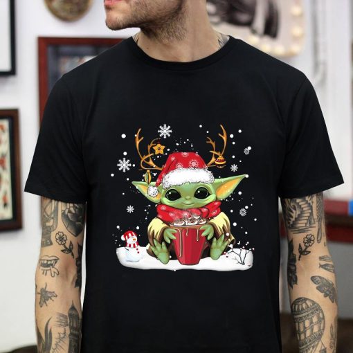 Baby Yoda Reindeer Christmas 2020 t-shirt