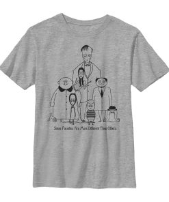 Boy’s Addams Family Different Kind of Family T-Shirt