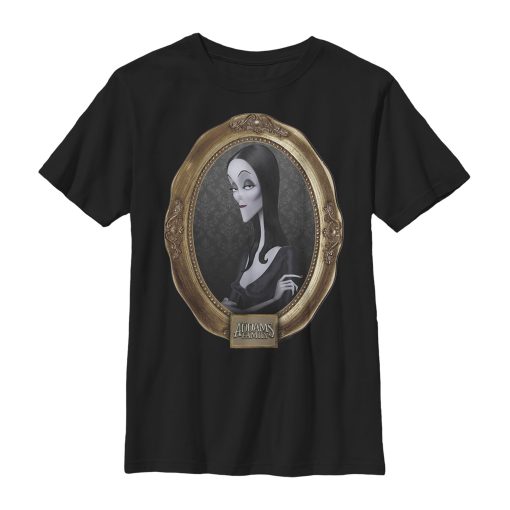 Boy’s Addams Family Morticia Classic Frame T-Shirt