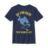 Boy’s Aladdin Genie Two Wishes Left T-Shirt