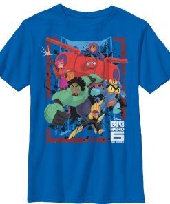 Boy’s Big Hero 6 Hero Team Frame T-Shirt