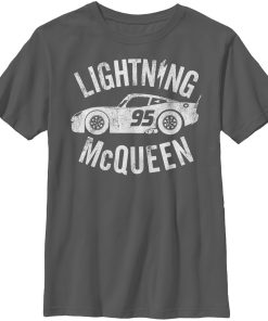 Boy’s Cars Lightning McQueen Car Number 95 T-Shirt