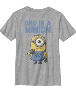 Boy’s Despicable Me Cute One in a Minion T-Shirt