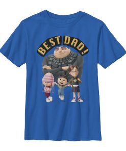 Boy’s Despicable Me Father’s Day Best Dad T-Shirt