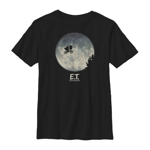 Boy’s E.T. the Extra-Terrestrial Over the Moon Ride T-Shirt