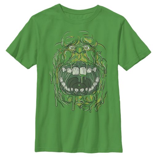 Boy’s Ghostbusters Slimer Drip Face T-Shirt