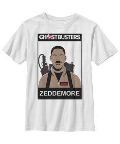 Boy’s Ghostbusters Zeddemore 2D Cell Shade T-Shirt