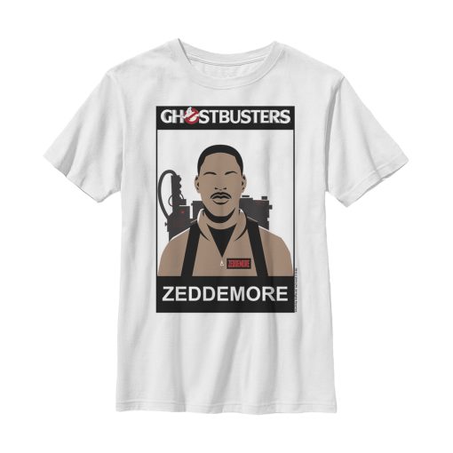 Boy’s Ghostbusters Zeddemore 2D Cell Shade T-Shirt