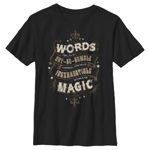 Boy’s Harry Potter Dumbledore Humble Wisdom T-Shirt