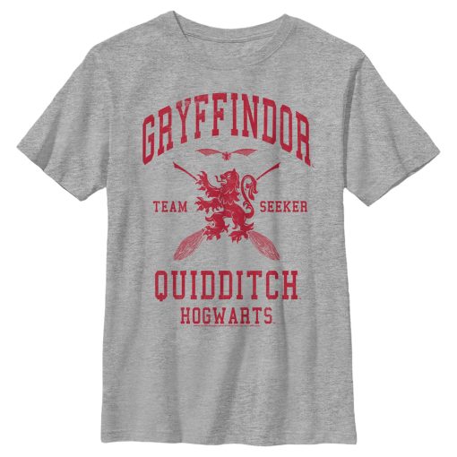 Boy’s Harry Potter Gryffindor Quidditch Team Seeker T-Shirt