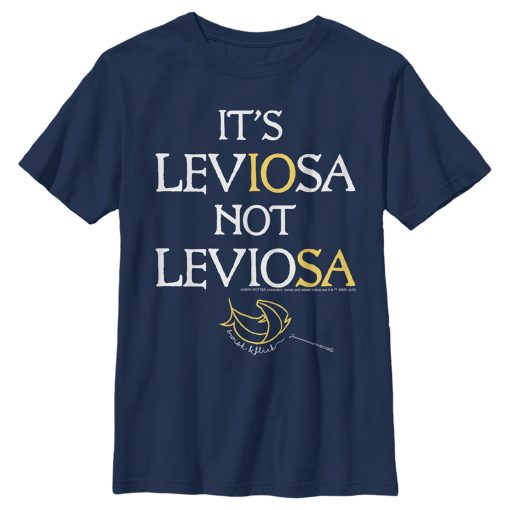 Boy’s Harry Potter Hermione Leviosa Not Leviosa T-Shirt