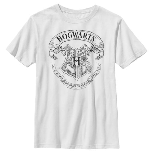 Boy’s Harry Potter Hogwarts 4 House Crest T-Shirt