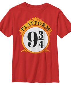 Boy’s Harry Potter Platform 9 34 T-Shirt