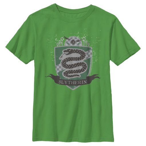 Boy’s Harry Potter Slytherin House Shield T-Shirt