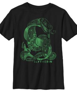 Boy’s Harry Potter Slytherin S Logo T-Shirt