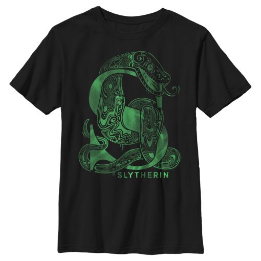 Boy’s Harry Potter Slytherin S Logo T-Shirt