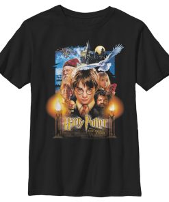 Boy’s Harry Potter Sorcerer’s Stone Movie Poster T-Shirt