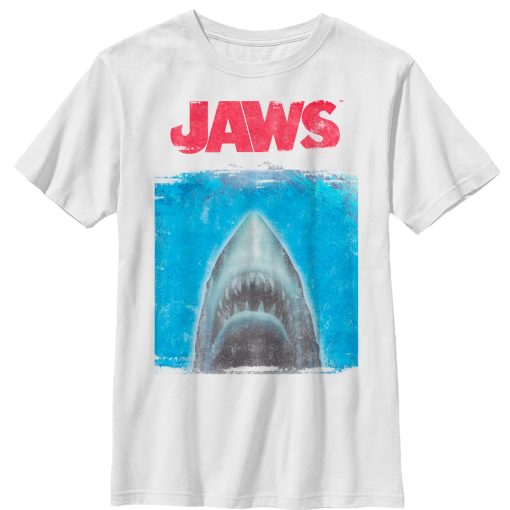 Boy’s Jaws Shark Movie Poster T-Shirt