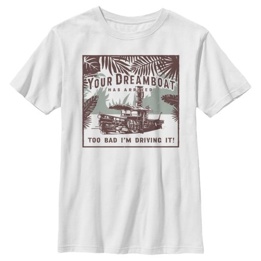 Boy’s Jungle Cruise Your Dreamboat Has Arrived T-Shirt