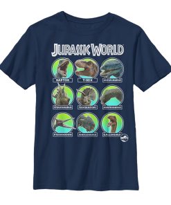 Boy’s Jurassic World Fallen Kingdom Dino All Stars T-Shirt
