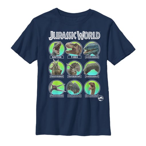 Boy’s Jurassic World Fallen Kingdom Dino All Stars T-Shirt