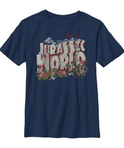 Boy’s Jurassic World Greetings From Paradise T-Shirt