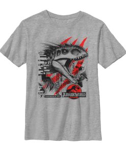 Boy’s Jurassic World Indominus Rex Streaks T-Shirt