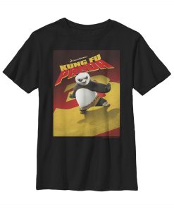 Boy’s Kung Fu Panda Movie Poster T-Shirt