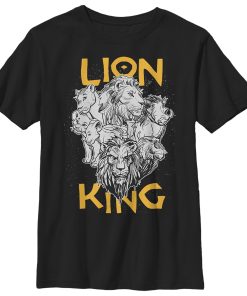 Boy’s Lion King Animal Kingdom Crew T-Shirt
