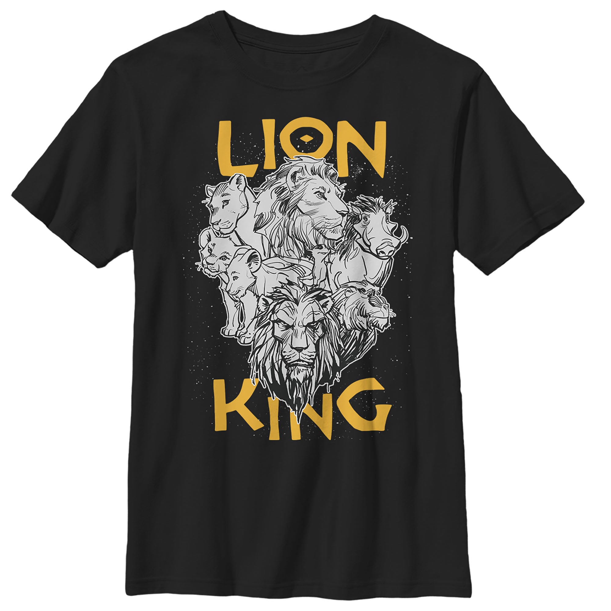 Boy's Lion King Animal Kingdom Crew T-Shirt Boy's Lion King Animal Kingdom Crew T-Shirt