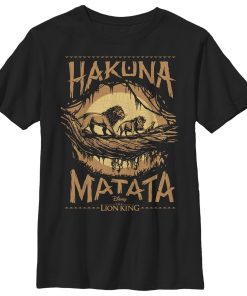 Boy’s Lion King Hakuna Matata Jungle Trio T-Shirt
