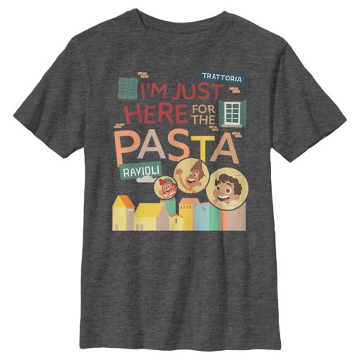 Boy’s Luca I’m Just Here for the Pasta T-Shirt