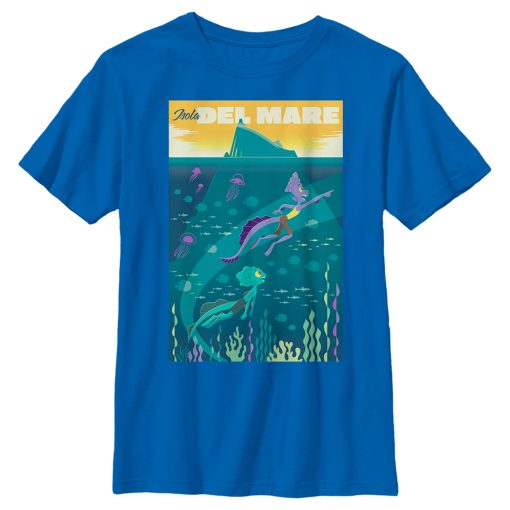 Boy’s Luca Isola Del Mare Poster T-Shirt