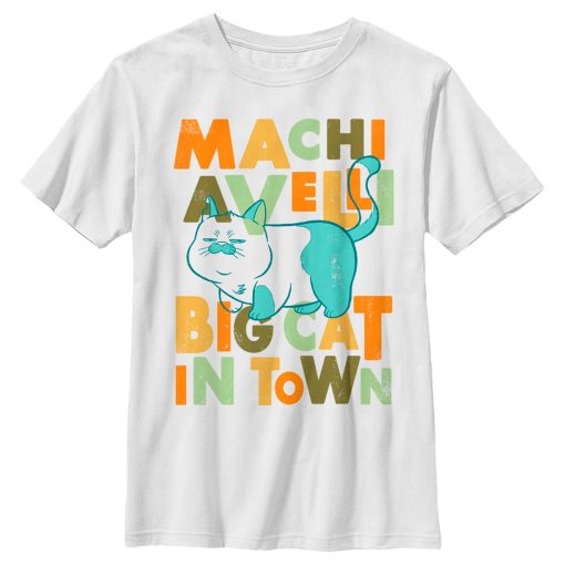 Boy’s Luca Machiavelli Big Cat in Town T-Shirt