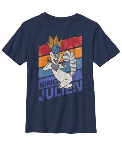 Boy’s Madagascar King Julien T-Shirt