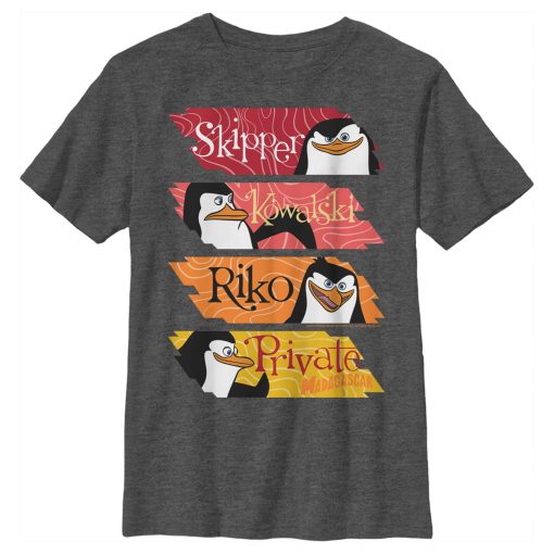 Boy’s Madagascar Penguin Panels T-Shirt