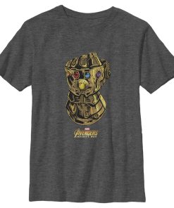 Boy’s Marvel Avengers Avengers Infinity War Power Gauntlet T-Shirt
