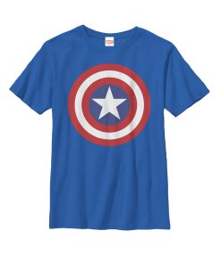 Boy’s Marvel Captain America Bold Shield T-Shirt