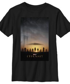 Boy’s Marvel Eternals Movie Poster T-Shirt