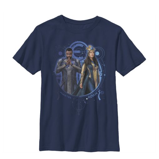 Boy’s Marvel Eternals Phastos and Ajak Duo T-Shirt