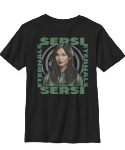 Boy’s Marvel Eternals Sersi Hero Box T-Shirt