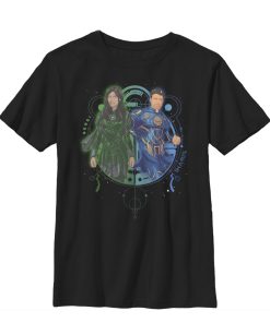 Boy’s Marvel Eternals Sersi and Ikaris Duo T-Shirt